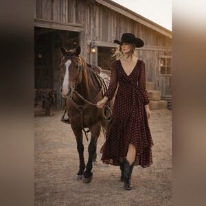 NEW WITH TAGS Lovers + Friends Augustus High Low Dress